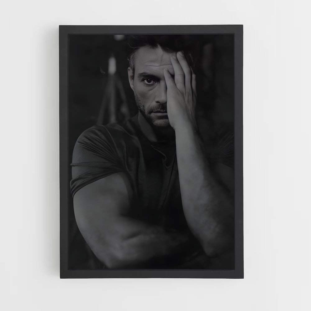 Poster Jean claude – affiche Karaté (vue 2)